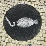 fish, fishing hook, mosaic, nature, hook, fishing rod, catch